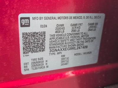 2024 Chevrolet Equinox AWD 4dr Premier