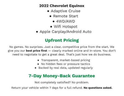 2022 Chevrolet Equinox AWD 4dr Premier