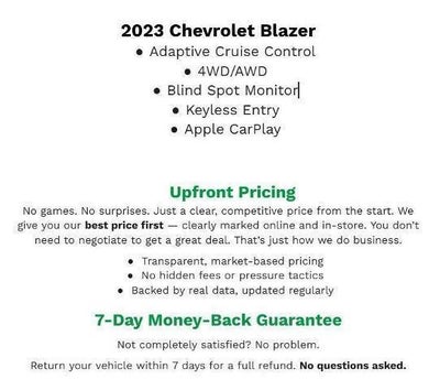 2023 Chevrolet Blazer AWD 4dr LT w/2LT