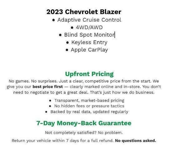 2023 Chevrolet Blazer AWD 4dr LT w/2LT