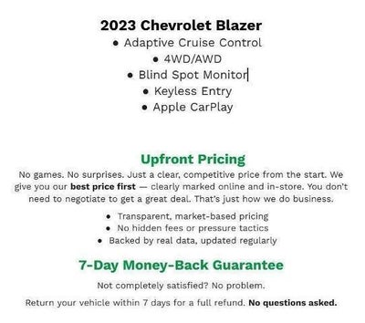 2023 Chevrolet Blazer AWD 4dr LT w/2LT