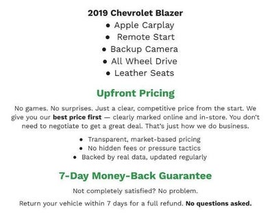 2019 Chevrolet Blazer AWD 4dr RS