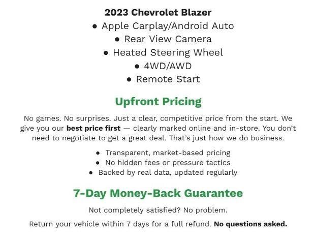2023 Chevrolet Blazer AWD 4dr RS