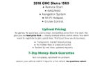 2016 GMC Sierra 1500 4WD Crew Cab 143.5 SLE