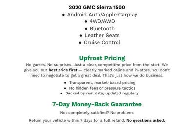 2020 GMC Sierra 1500 4WD Crew Cab 147 Denali