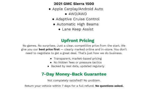 2021 GMC Sierra 1500 4WD Crew Cab 147 Denali