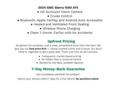2024 GMC Sierra 1500 4WD Crew Cab 147 AT4