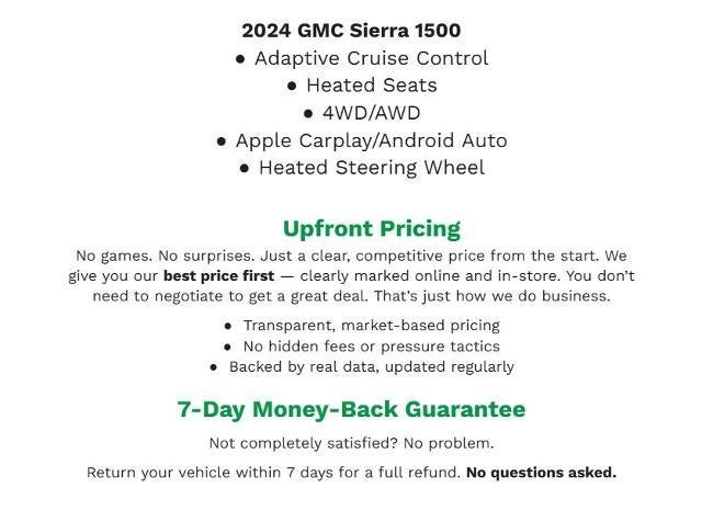 2024 GMC Sierra 1500 4WD Crew Cab 147 AT4