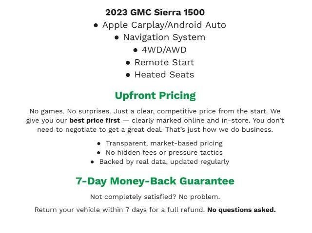 2023 GMC Sierra 1500 4WD Crew Cab 147 Denali