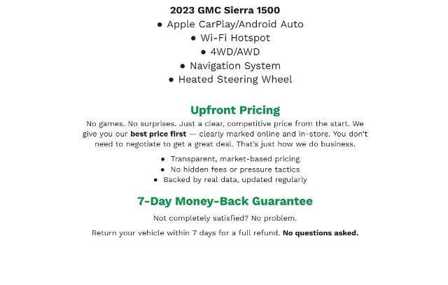 2023 GMC Sierra 1500 4WD Crew Cab 147 Denali