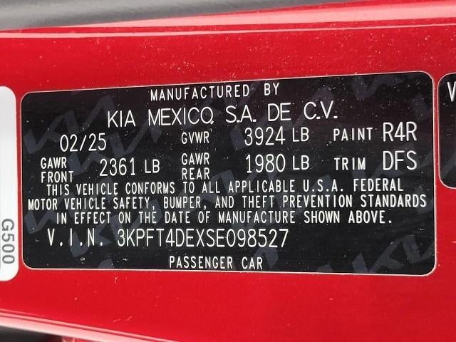2025 Kia K4 LXS FWD