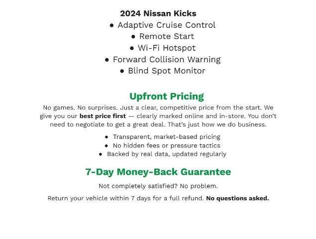 2024 Nissan Kicks SR FWD
