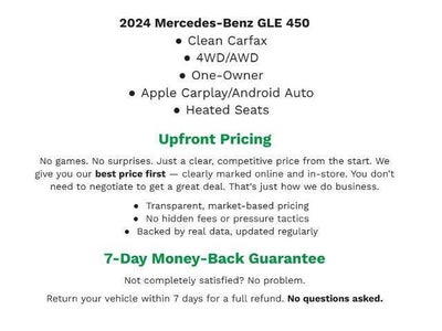 2024 Mercedes-Benz GLE GLE 450 4MATIC® SUV