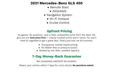 2021 Mercedes-Benz GLS 450 GLS 450 4MATIC® SUV