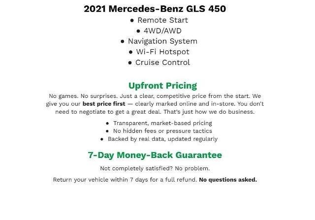 2021 Mercedes-Benz GLS 450 GLS 450 4MATIC® SUV