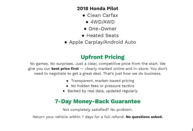 2018 Honda Pilot EX-L AWD