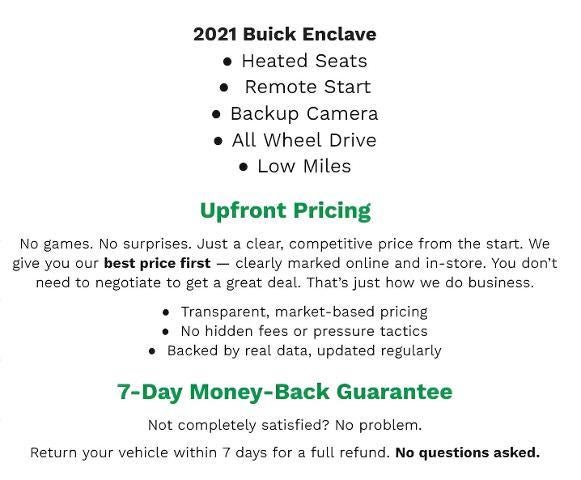 2021 Buick Enclave AWD 4dr Essence