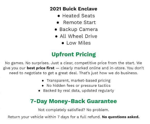 2021 Buick Enclave AWD 4dr Essence