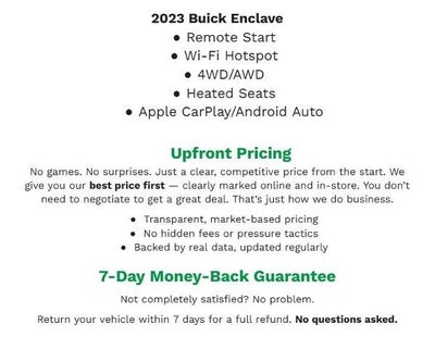 2023 Buick Enclave AWD 4dr Essence