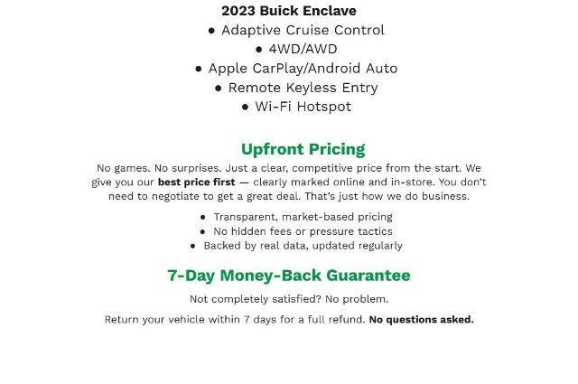 2023 Buick Enclave AWD 4dr Essence