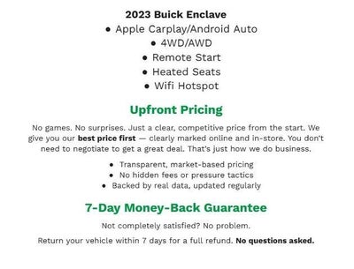2023 Buick Enclave AWD 4dr Essence