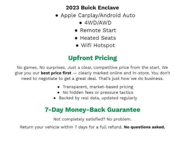 2023 Buick Enclave AWD 4dr Essence