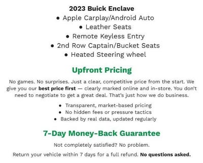 2023 Buick Enclave AWD 4dr Essence
