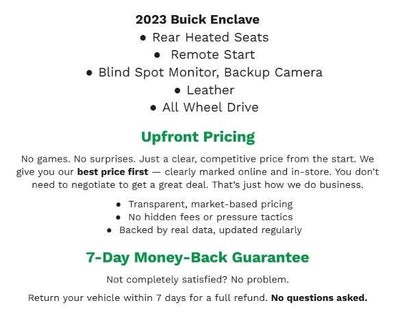 2023 Buick Enclave AWD 4dr Premium