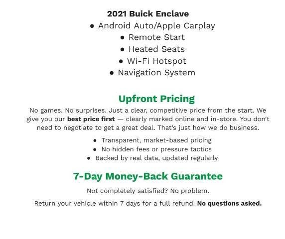 2021 Buick Enclave AWD 4dr Premium