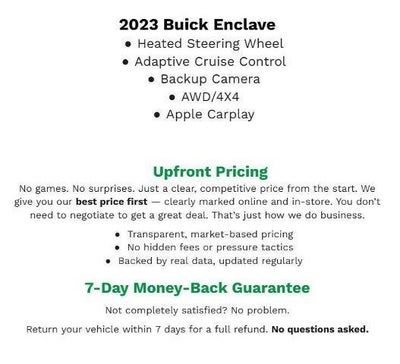 2023 Buick Enclave AWD 4dr Avenir