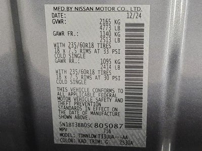 2025 Nissan Rogue SV Intelligent AWD