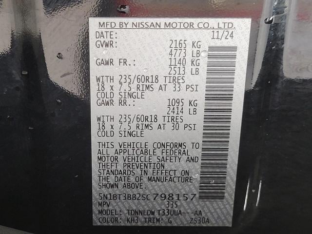 2025 Nissan Rogue AWD SV