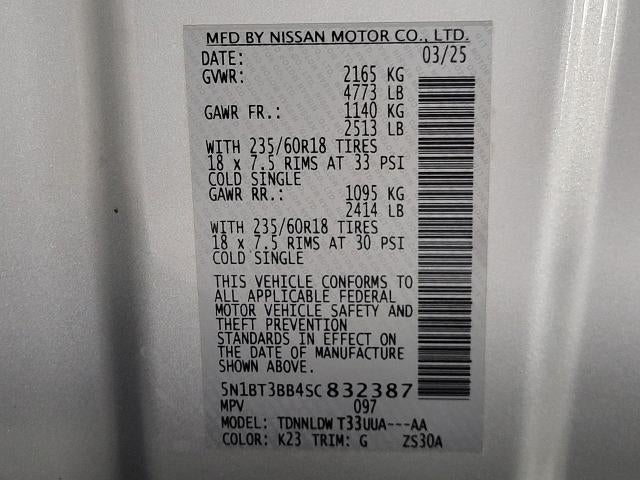 2025 Nissan Rogue AWD SV