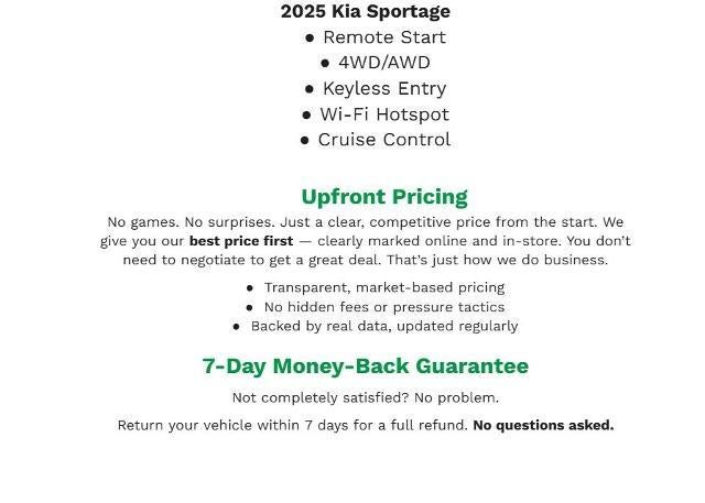 2025 Kia Sportage X-Line AWD