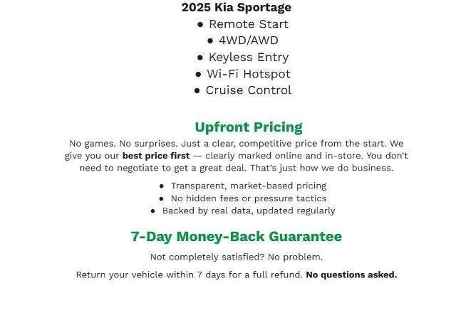 2025 Kia Sportage X-Line AWD