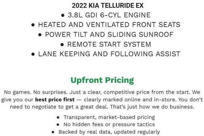2022 Kia Telluride EX FWD