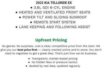 2022 Kia Telluride EX FWD