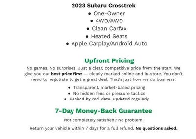 2023 Subaru Crosstrek Premium CVT
