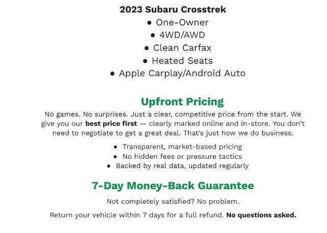 2023 Subaru Crosstrek Premium CVT
