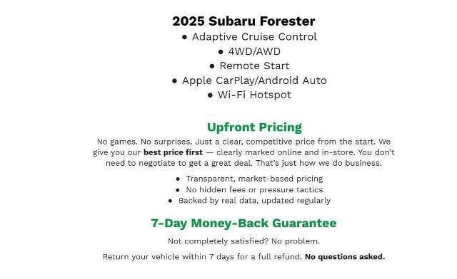 2025 Subaru Forester Premium AWD