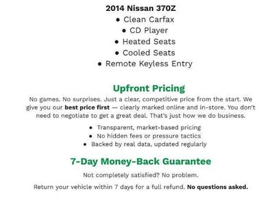 2014 Nissan 370Z 2dr Roadster Auto