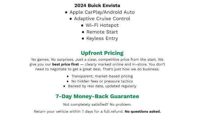 2024 Buick Envista FWD 4dr Preferred