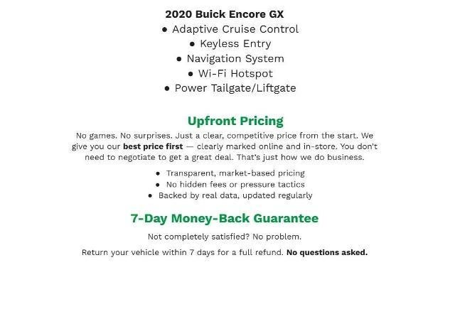 2020 Buick Encore GX FWD 4dr Select