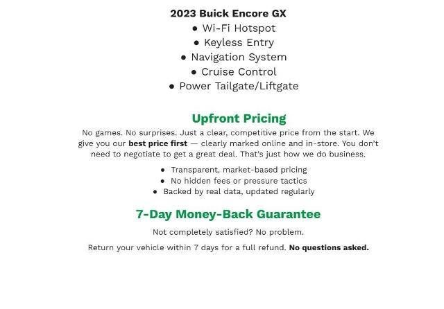 2023 Buick Encore GX FWD 4dr Select
