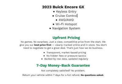 2023 Buick Encore GX AWD 4dr Select