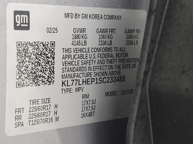 2025 Chevrolet Trax FWD 4dr LT