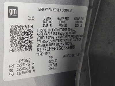 2025 Chevrolet Trax FWD 4dr LT