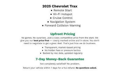 2025 Chevrolet Trax FWD 4dr LT
