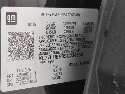 2025 Chevrolet Trax FWD 4dr LT