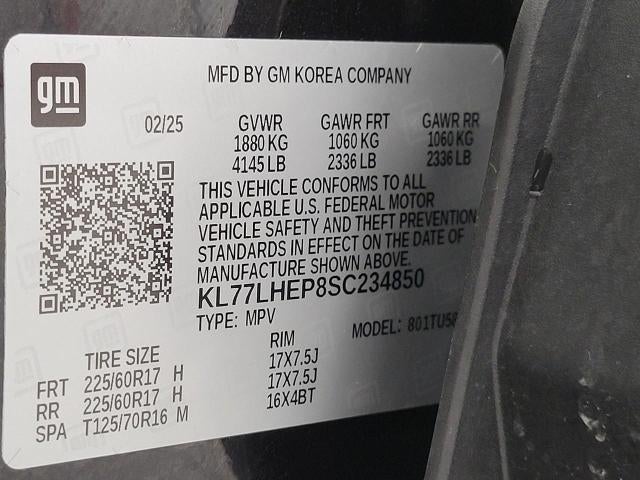 2025 Chevrolet Trax FWD 4dr LT